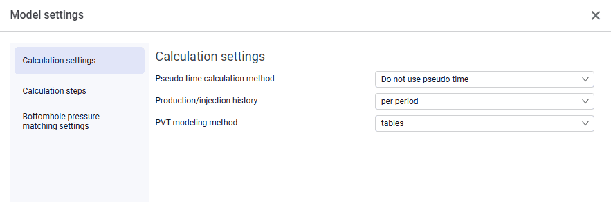 Calculation Settings, illustration 1