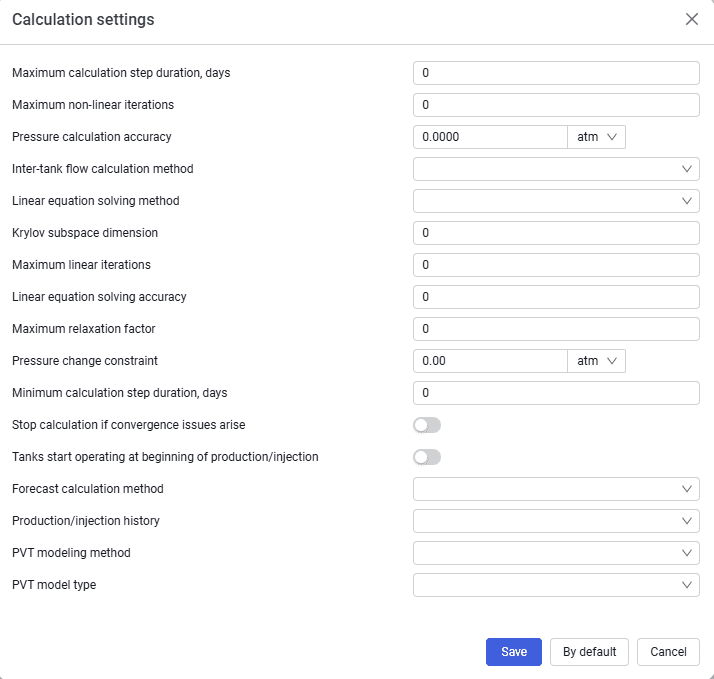 Calculation Settings, illustration 1