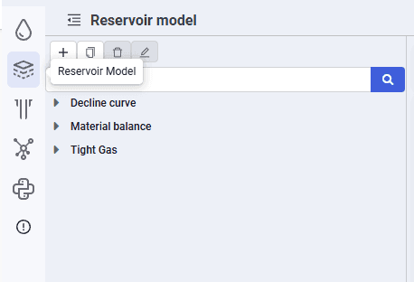 Creating Tight Gas Model, illustration 1