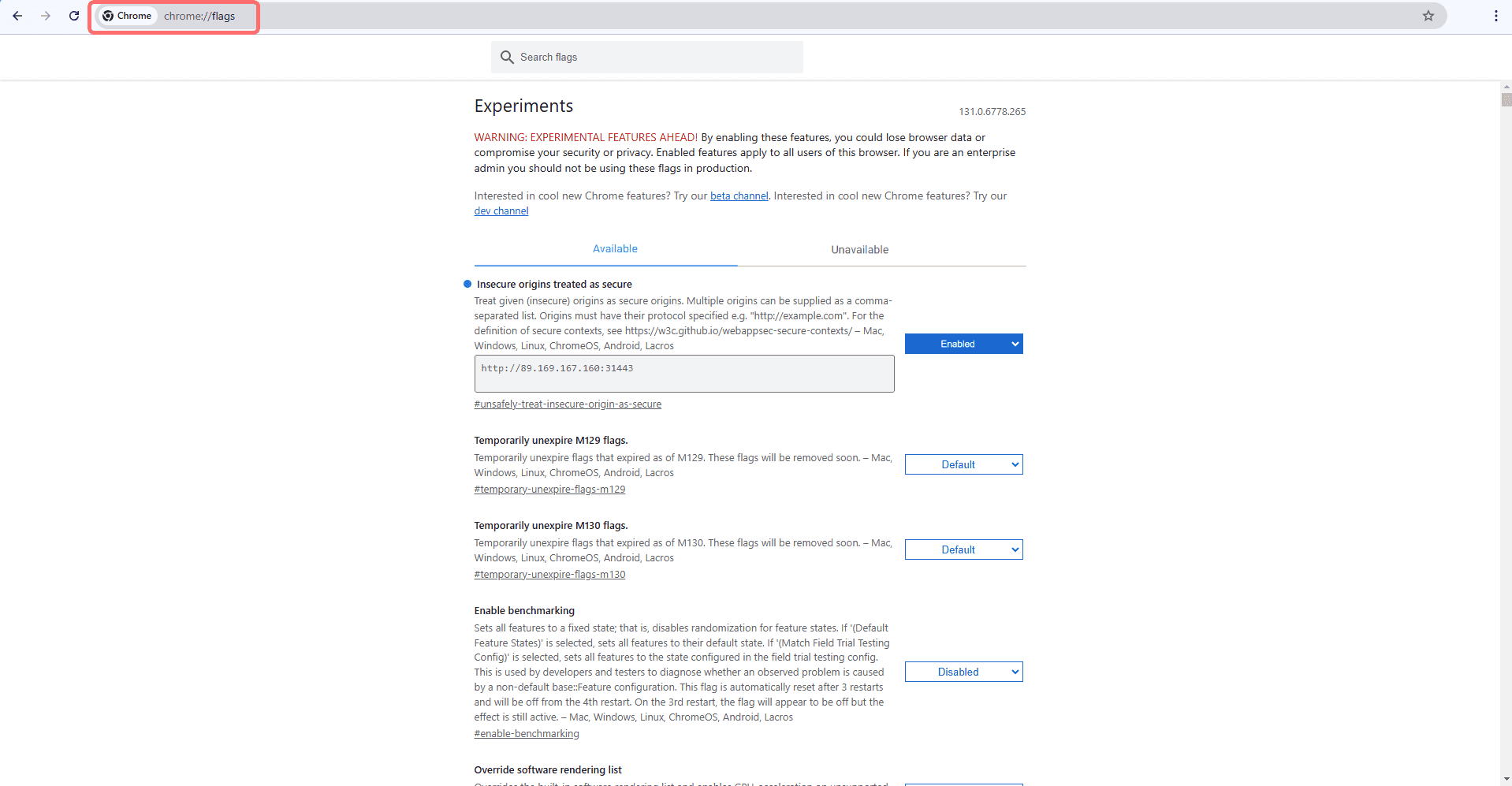 Allowing clipboard access in the browser, illustration 1