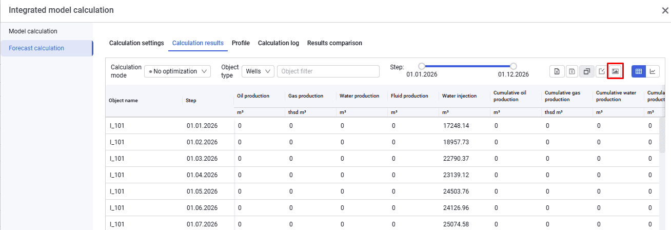 Analyzing calculation results, illustration 7