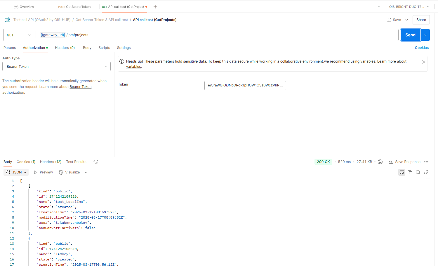 Calling an external API, illustration 3
