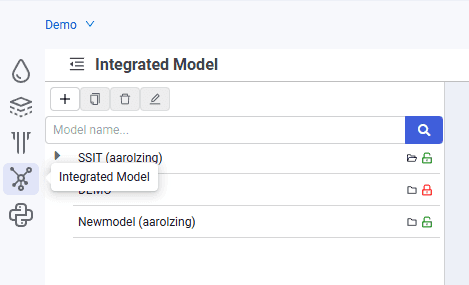 Creating a PIPE integrated model, illustration 1
