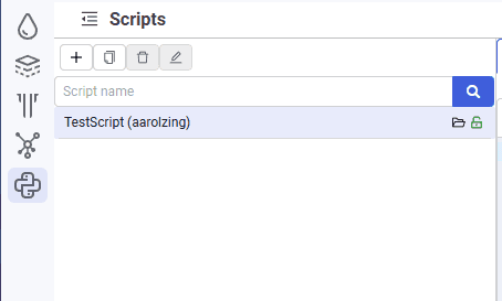 Creating a script, illustration 4